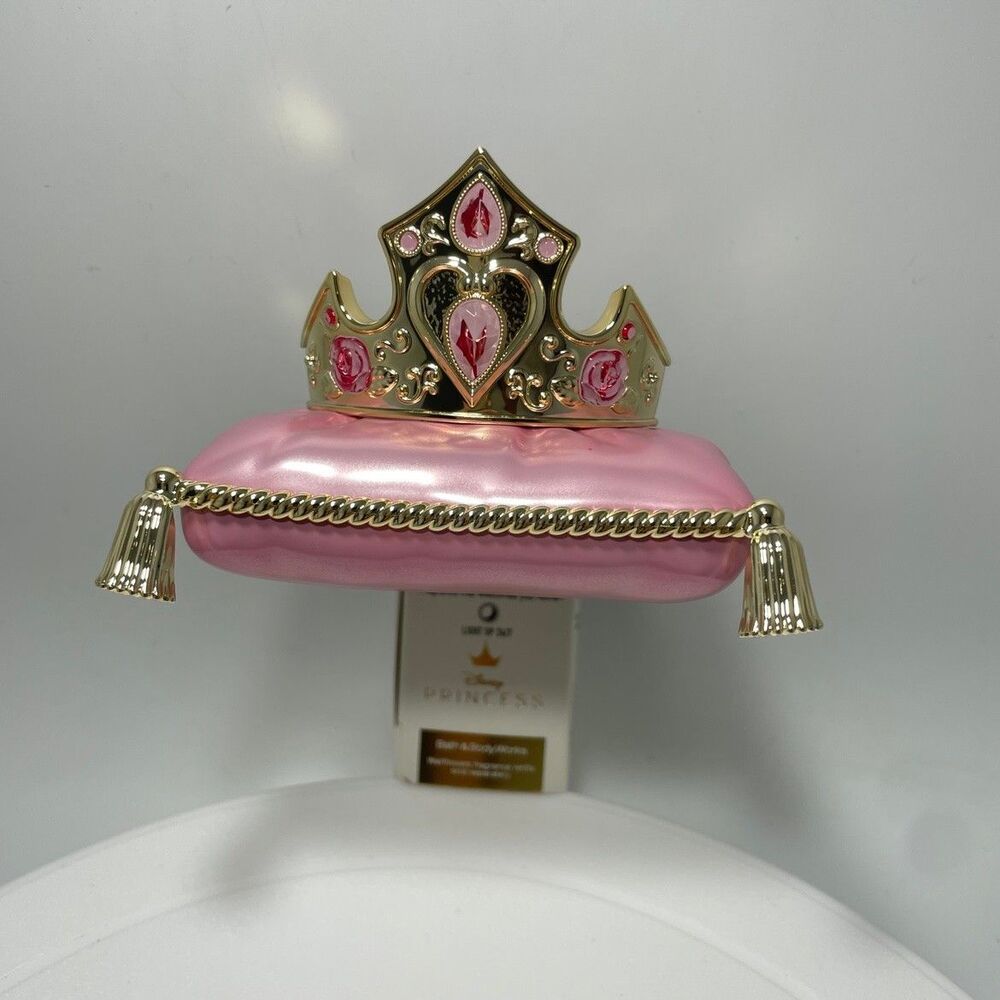 Bath Body Works Wallflowers Disney Princess Aurora Crown Pillow Plug New